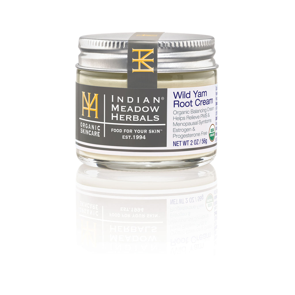 Professional image of a 2oz jar of Wild Yam Root Cream