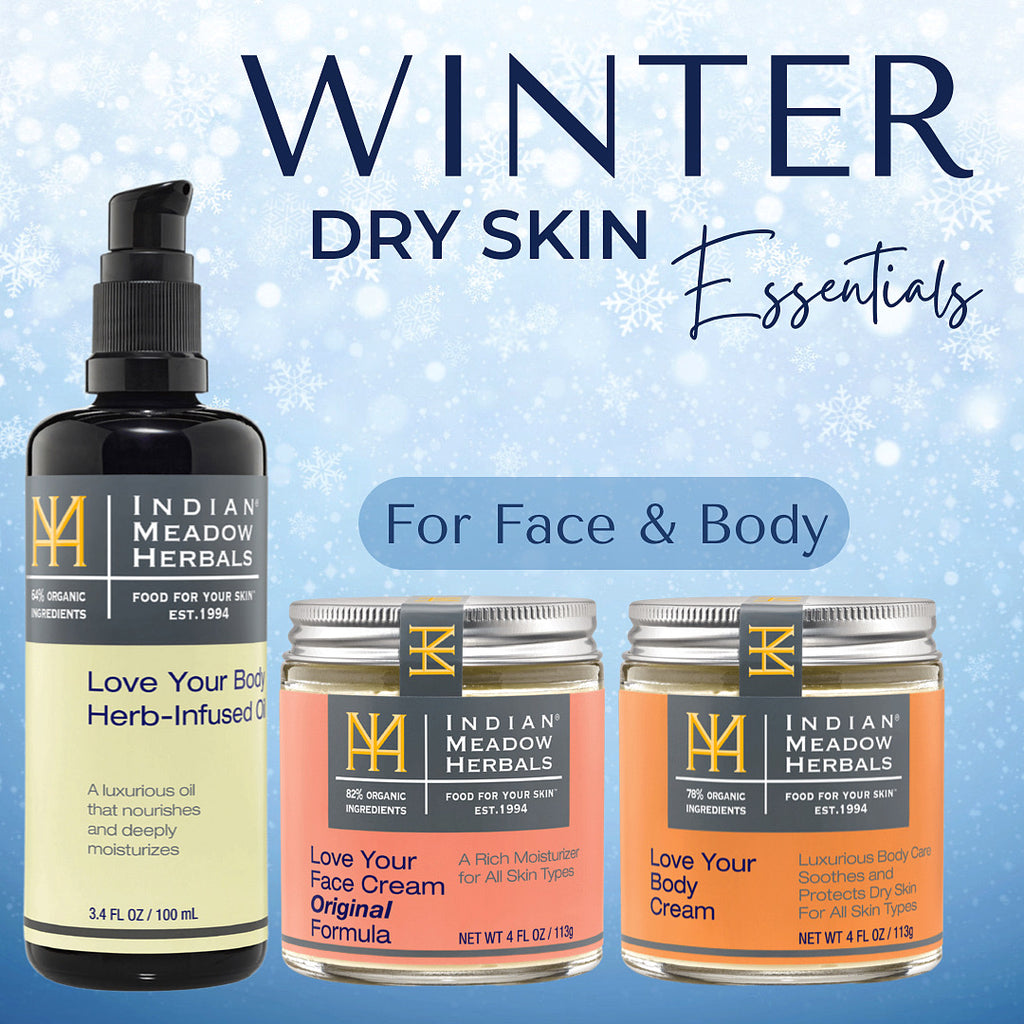 Value Pack! Love Your Face & Love Your Body Winter Dry Skin Essentials 3-Piece Set